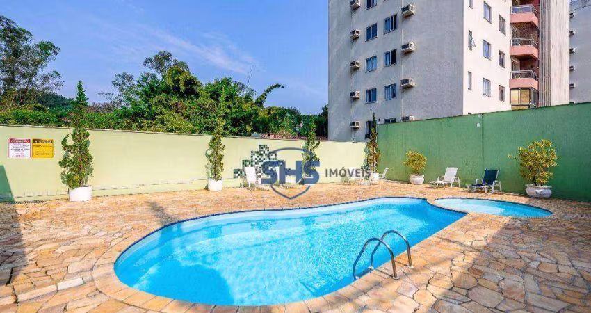 Apartamento com 3 dormitórios para alugar, 101 m² por R$ 2.910,00/mês - Vila Formosa - Blumenau/SC