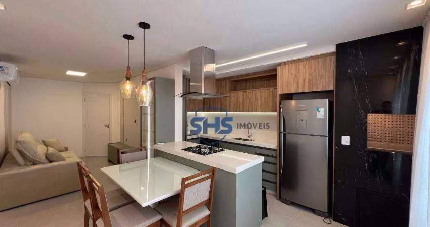 Apartamento com 2 dormitórios para alugar, 62 m² por R$ 4.280,00/mês - Asilo - Blumenau/SC