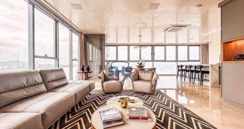 Apartamento com 3 dormitórios à venda, 232 m² por r$ 18.600.000,00 - centro - balneário camboriú/sc