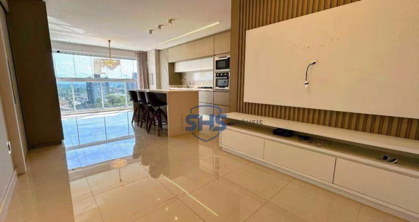 Apartamento com 3 dormitórios para alugar, 88 m² por R$ 4.034,72/mês - Velha - Blumenau/SC