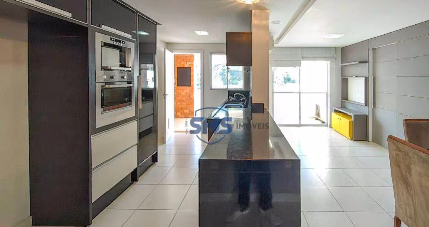 Apartamento com 2 dormitórios para alugar, 80 m² por R$ 3.250,00/mês - Ponta Aguda - Blumenau/SC