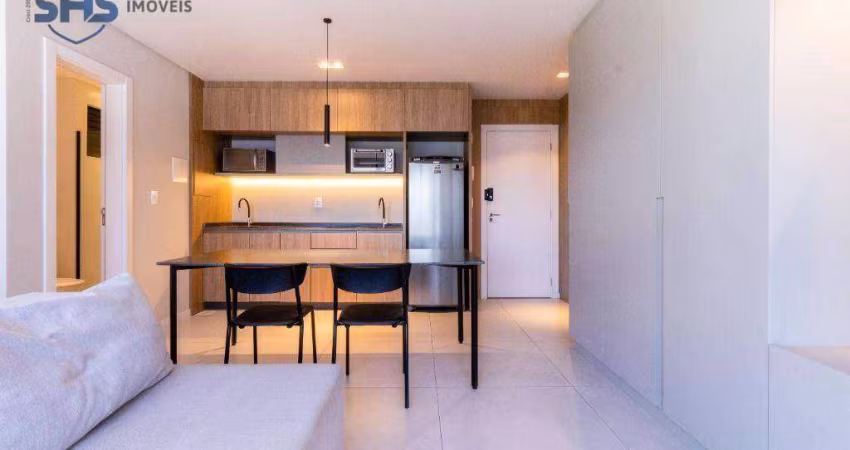 Apartamento com 1 dormitório para alugar, 35 m² por R$ 2.740,00/mês - Ponta Aguda - Blumenau/SC