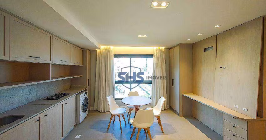 Apartamento com 1 dormitório para alugar, 32 m² por R$ 3.150,00/mês - Velha - Blumenau/SC