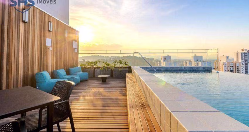 Apartamento com 1 dormitório para alugar, 21 m² por R$ 2.540,00/mês - Itoupava Seca - Blumenau/SC
