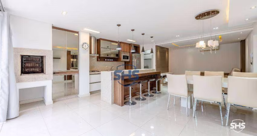 Apartamento com 3 dormitórios para alugar, 148 m² por R$ 5.706,00/mês - Vila Nova - Blumenau/SC