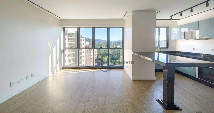 Apartamento com 3 dormitórios para alugar, 108 m² por r$ 6.100,00/mês - velha - blumenau/sc