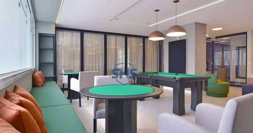 Apartamento com 1 dormitório para alugar, 47 m² por R$ 3.200,00/mês - Velha - Blumenau/SC