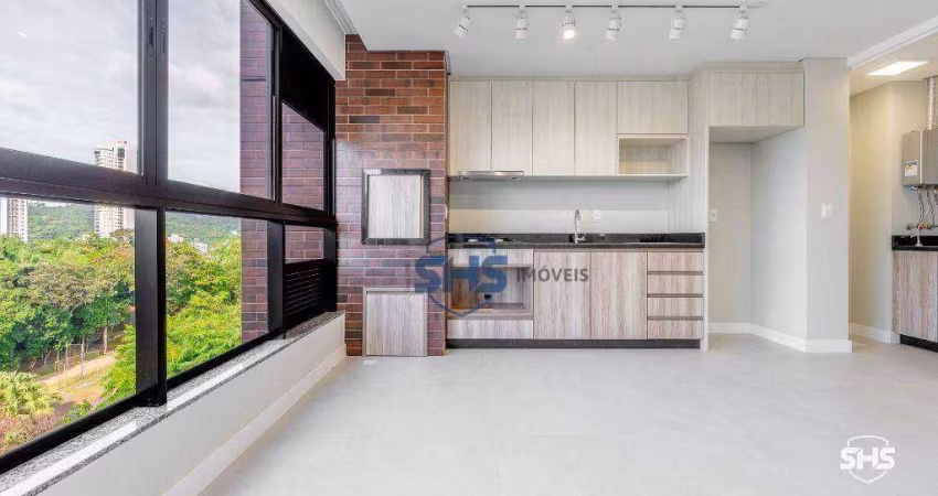 Apartamento com 1 dormitório para alugar, 43 m² por R$ 3.710,00/mês - Itoupava Seca - Blumenau/SC