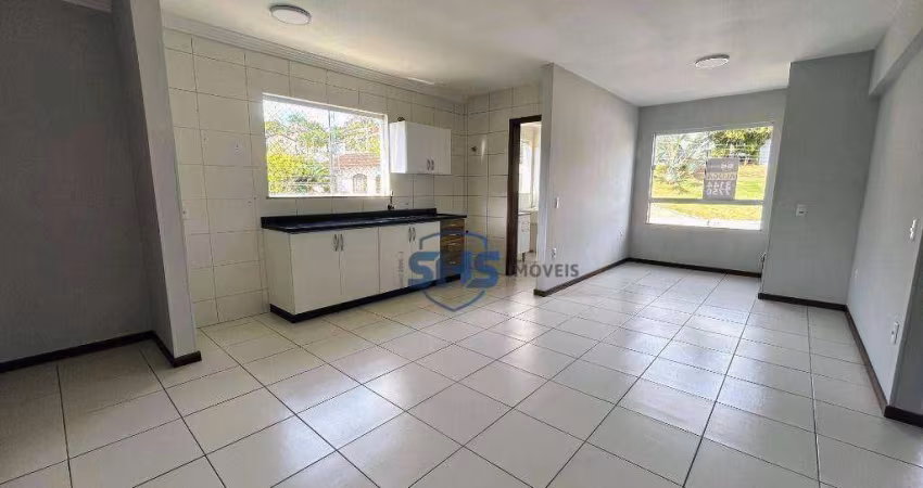 Apartamento com 3 dormitórios para alugar, 90 m² por R$ 2.306,23/mês - Fortaleza - Blumenau/SC