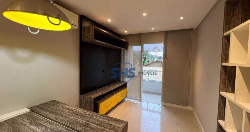Apartamento com 2 dormitórios para alugar, 51 m² por R$ 2.700,00/mês - Fortaleza - Blumenau/SC