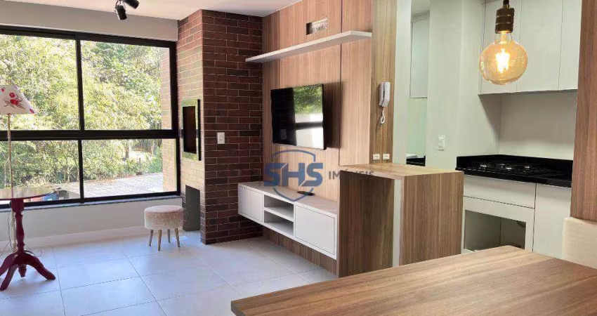 Apartamento com 1 dormitório para alugar, 43 m² por R$ 3.150,00/mês - Itoupava Seca - Blumenau/SC