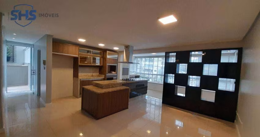 Apartamento com 3 dormitórios para alugar, 132 m² por R$ 8.811,00/mês - Jardim Blumenau - Blumenau/SC