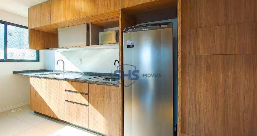 Apartamento com 1 dormitório para alugar, 35 m² por R$ 2.650,00/mês - Ponta Aguda - Blumenau/SC