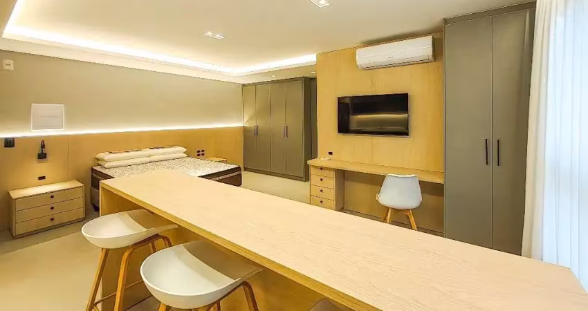 Apartamento com 1 dormitório para alugar, 32 m² por R$ 3.240,00/mês - Velha - Blumenau/SC