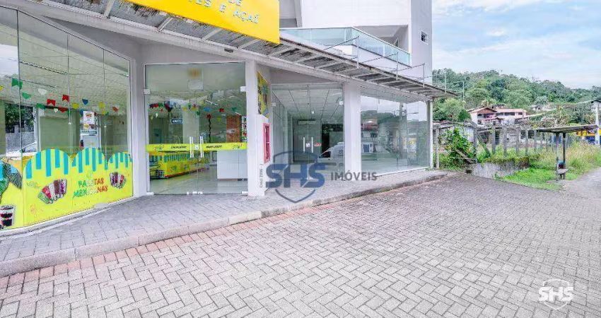 Loja para alugar, 90 m² por r$ 3.045,00/mês - itoupavazinha - blumenau/sc