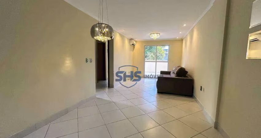 Apartamento com 2 dormitórios para alugar, 72 m² por r$ 2.750/mês - velha - blumenau/sc
