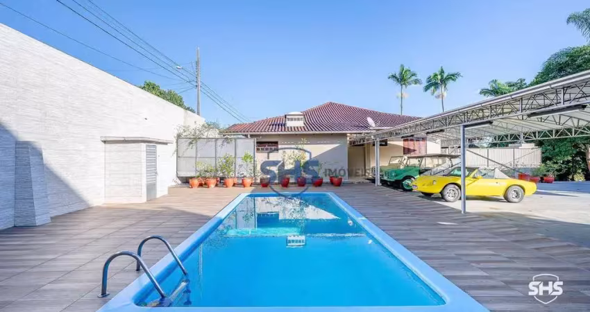 Casa com 4 dormitórios à venda, 500 m² por r$ 3.000.000,00 - fortaleza alta - blumenau/sc