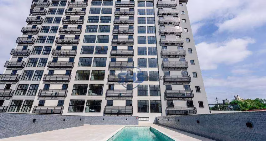 Apartamento com 1 dormitório à venda, 37 m² por r$ 395.000,00 - centro - blumenau/sc