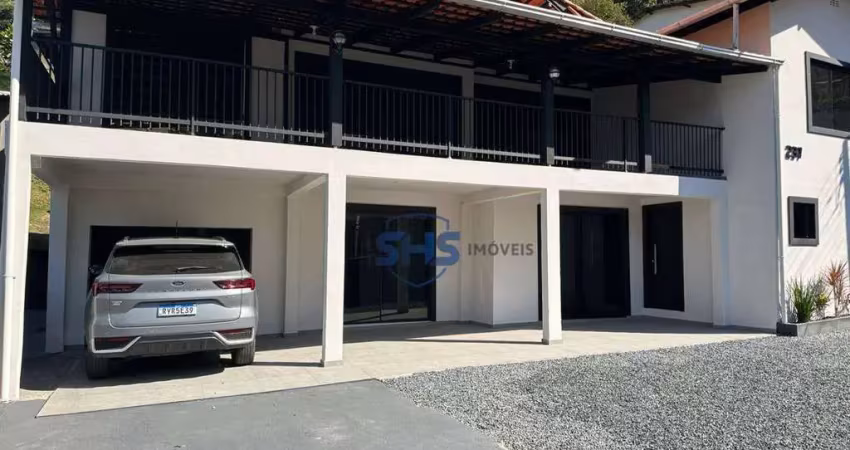 Grande casa de 5 dormitórios à venda, 400 m² por r$ 750.000 - água verde - blumenau/sc