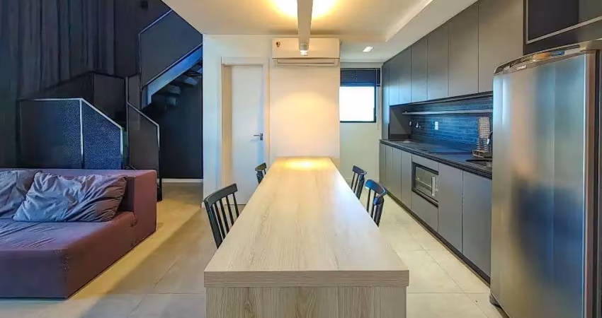 Apartamento com 1 dormitório para alugar, 60 m² por r$ 3.250,00/mês - itoupava seca - blumenau/sc