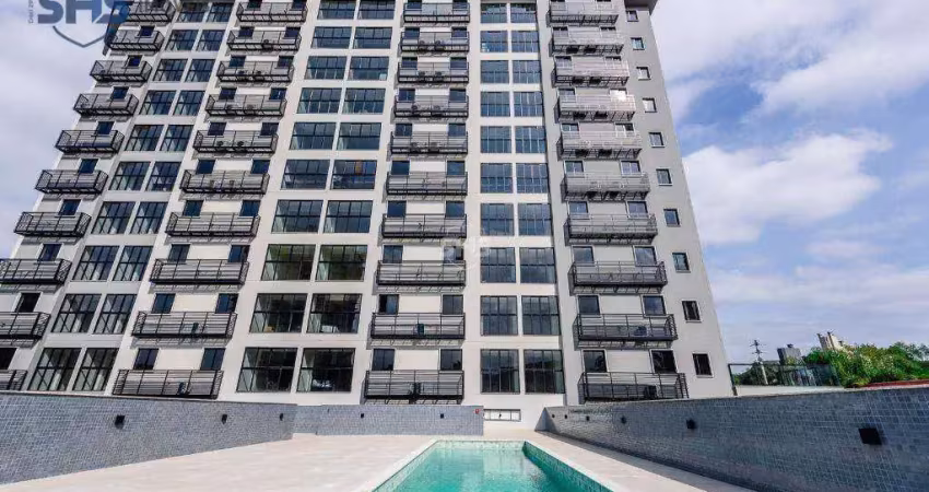 Apartamento com 1 dormitório à venda, 43 m² por r$ 445.000,00 - centro - blumenau/sc