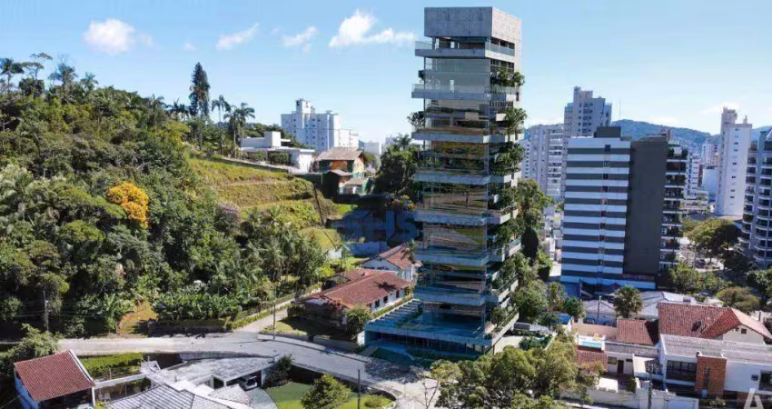 Apartamento com 3 dormitórios à venda, 345 m² por r$ 6.000.000,00 - jardim blumenau - blumenau/sc