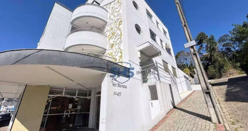 Apartamento com 1 dormitório para alugar, 50 m² por r$ 2.150,00/mês - vila nova - blumenau/sc
