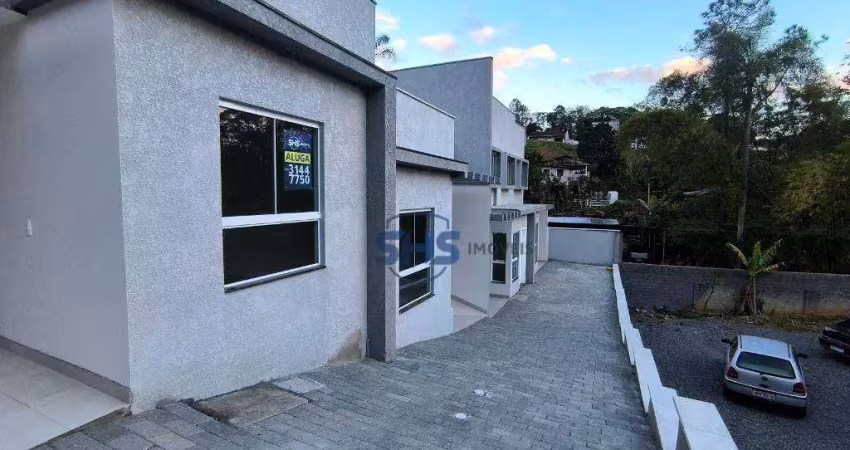 Casa com 2 dormitórios para alugar, 50 m² por r$ 1.800,01/mês - itoupava central - blumenau/sc