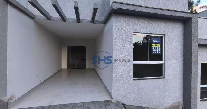 Casa com 2 dormitórios para alugar, 50 m² por r$ 1.800,01/mês - itoupava central - blumenau/sc