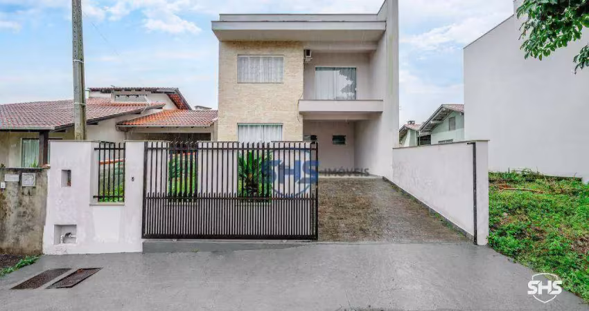 Casa com 3 dormitórios para alugar, 157 m² por r$ 3.523,58/mês - velha central - blumenau/sc