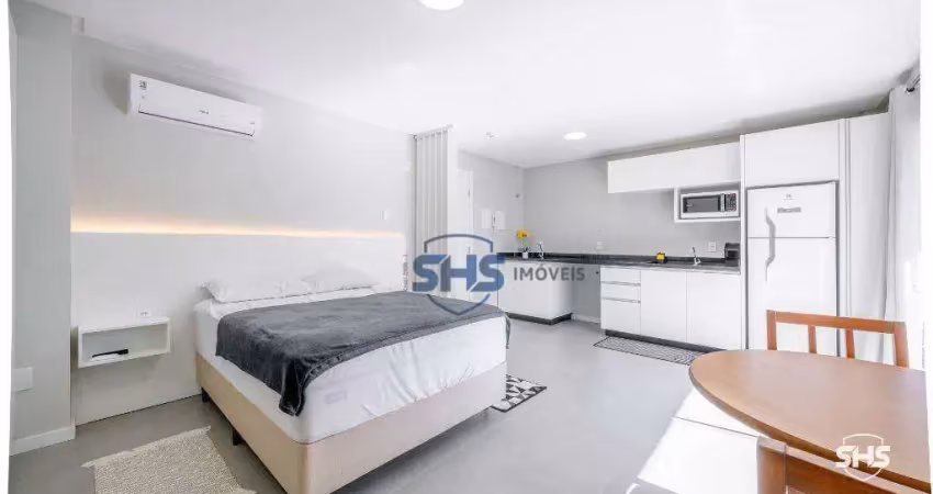 Apartamento com 1 dormitório para alugar, 38 m² por r$ 2.339,00/mês - centro - blumenau/sc