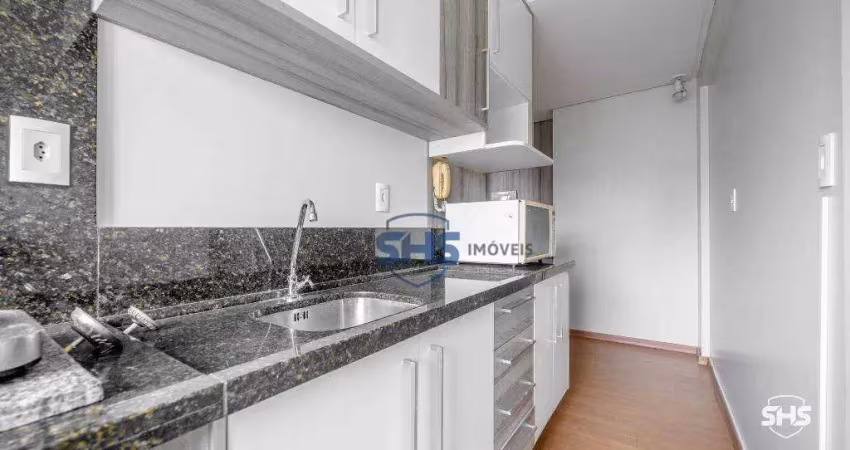 Apartamento com 1 dormitório para alugar, 33 m² por r$ 2.276,00/mês - centro (blumenau) - blumenau/sc