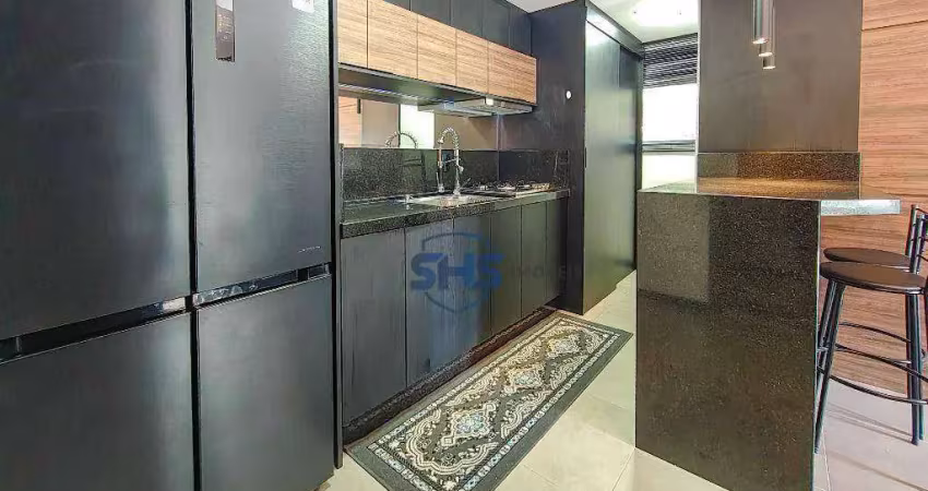 Apartamento com 1 dormitório para alugar, 36 m² por r$ 2.780,00/mês - vila nova - blumenau/sc