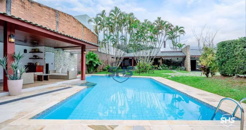 Casa com 5 dormitórios, 583 m² - venda por r$ 4.500.000,00 ou aluguel por r$ 18.000,00/mês - garcia - blumenau/sc
