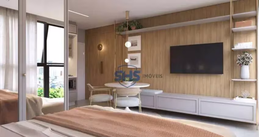 Apartamento com 1 dormitório à venda, 27 m² por r$ 318.000,00 - velha - blumenau/sc