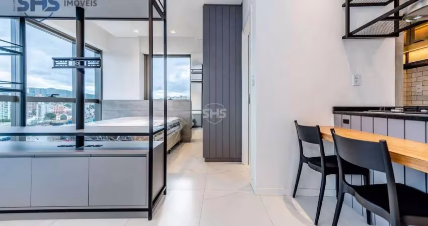 Apartamento com 1 dormitório para alugar, 35 m² por r$ 3.260,00/mês - victor konder - blumenau/sc