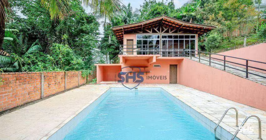 Casa com 8 dormitórios para alugar, 560 m² por r$ 10.189,18/mês - itoupava seca - blumenau/sc