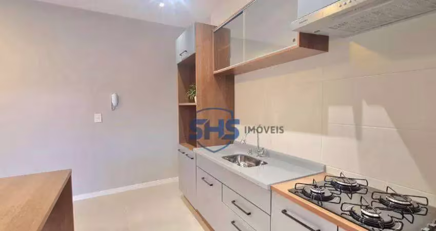 Apartamento com 2 dormitórios para alugar, 70 m² por r$ 2.610,00/mês - velha - blumenau/sc