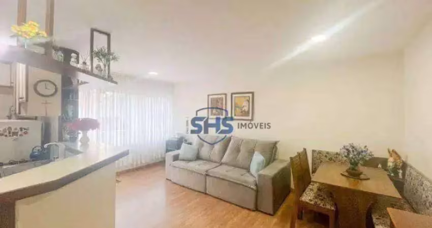 Apartamento com 1 dormitório à venda, 54 m² por r$ 330.000,00 - centro - blumenau/sc