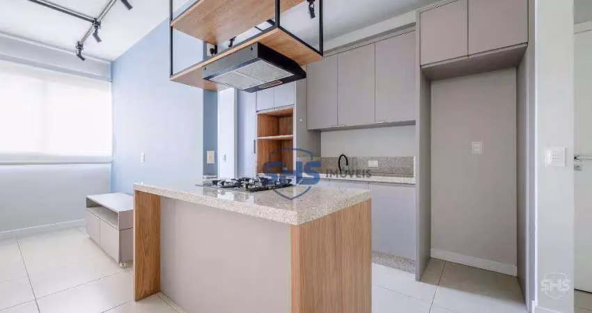 Apartamento com 1 dormitório para alugar, 47 m² por r$ 2.950,00/mês - velha - blumenau/sc