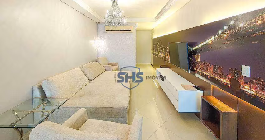 Apartamento com 3 dormitórios para alugar, 148 m² por r$ 8.785,00/mês - jardim blumenau - blumenau/sc