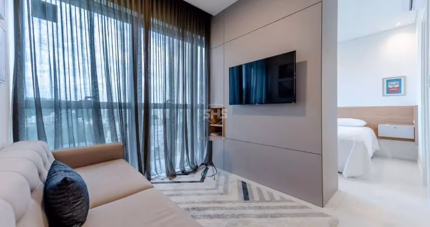 Apartamento com 1 dormitório para alugar, 35 m² por r$ 3.220,00/mês - victor konder - blumenau/sc