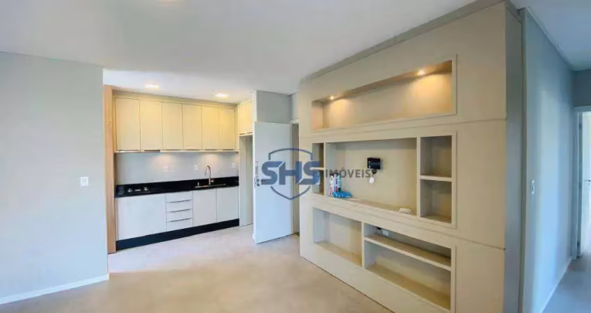 Apartamento com 2 dormitórios para alugar, 60 m² por r$ 2.790,00/mês - velha - blumenau/sc
