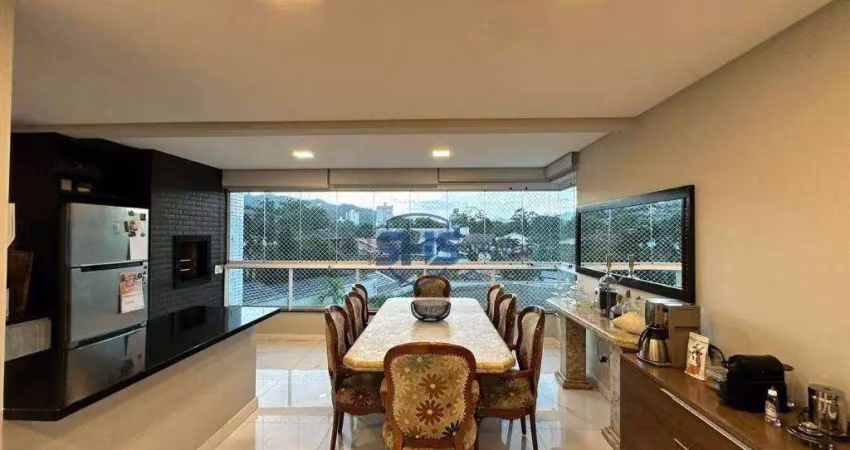 Apartamento com 3 dormitórios, 121 m² - venda por r$ 997.000,00 ou aluguel por r$ 7.570,00/mês - velha - blumenau/sc