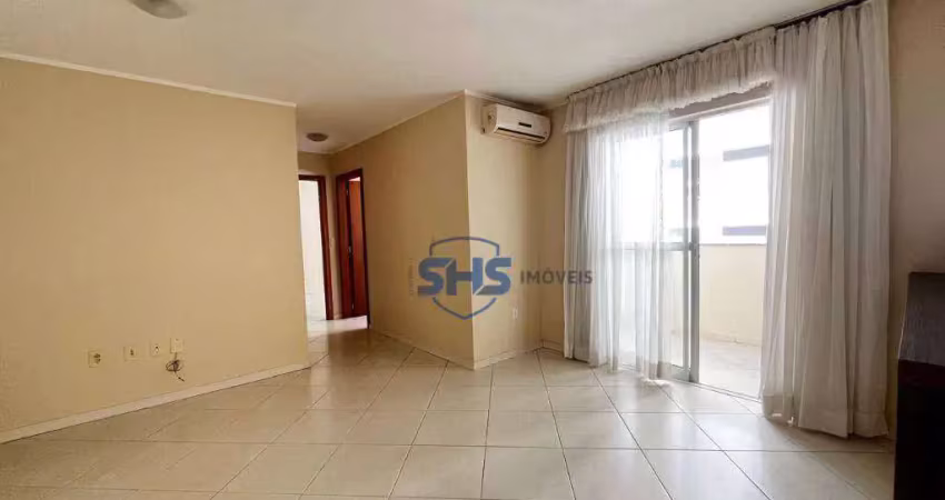 Apartamento com 2 dormitórios para alugar, 61 m² por r$ 2.095,00/mês - velha - blumenau/sc