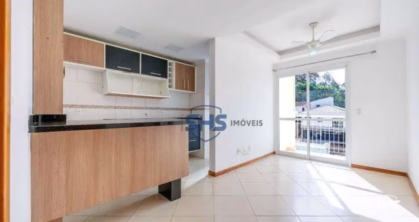 Apartamento com 2 dormitórios para alugar, 54 m² por r$ 2.479,00/mês - itoupava seca - blumenau/sc