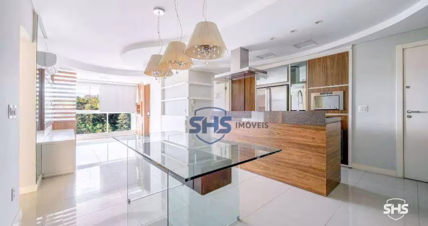 Apartamento com 3 dormitórios para alugar, 117 m² por r$ 5.212,00/mês - escola agrícola - blumenau/sc
