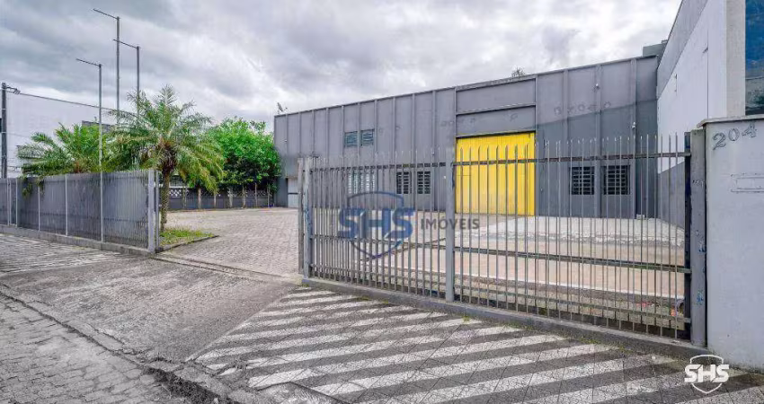 Galpão para alugar, 245 m² por r$ 10.661,00/mês - itoupava seca - blumenau/sc
