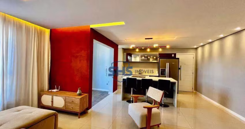 Apartamento com 2 dormitórios para alugar, 64 m² por r$ 3.265,29/mês - vila nova - blumenau/sc