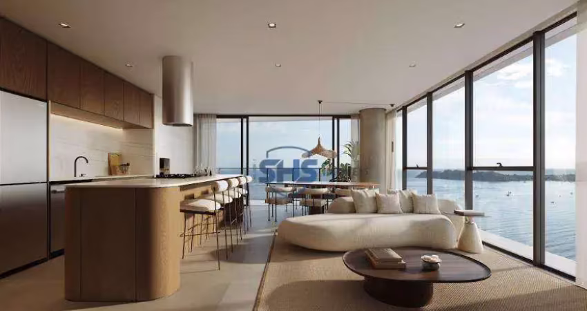 Apartamento com 2 dormitórios à venda, 88 m² por r$ 1.493.629,13 - praia de armação do itapocorói - penha/sc